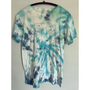Bettie White Golden Girls Blue Tie Dye Shirt Size Small